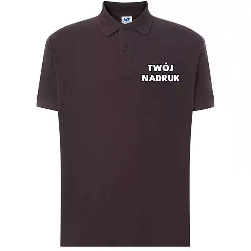 grafitowa firmowa koszulka polo męska z nadrukiem logo nazwą (kopia) grafitowa firmowa koszulka polo męska z nadrukiem logo nazwą (kopia)