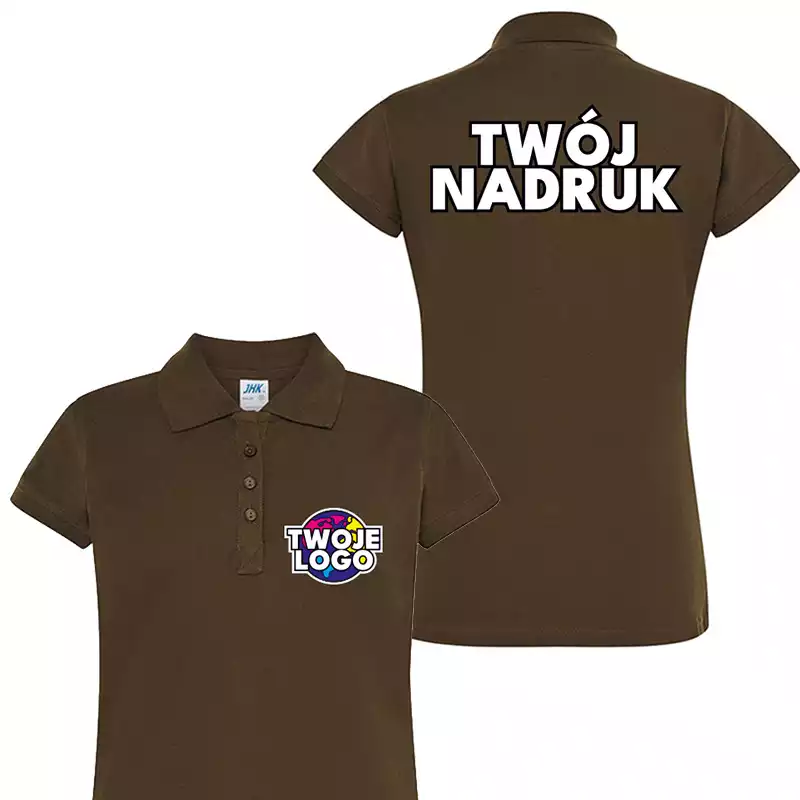 koszulka polo nadruk logo przód tył damska beżowa bawełna (kopia) koszulka polo nadruk logo przód tył damska beżowa bawełna (kopia)