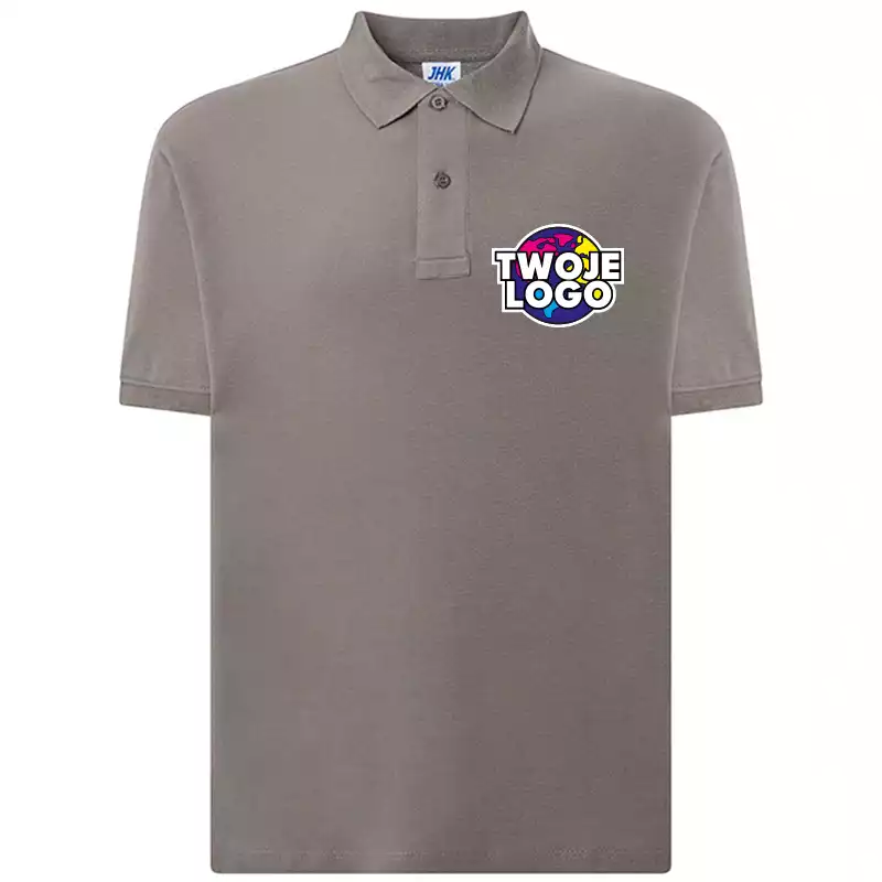 firmowa koszulka polo męska z nadrukiem logo nazwą (kopia) firmowa koszulka polo męska z nadrukiem logo nazwą