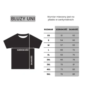 bluza firmowa z dowolnym nadrukiem nazwą firmy logo