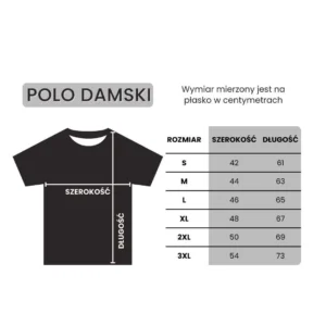 JHK 200g/m² Koszulka polo damska + Nadruk na piersi różne kolory biała koszulka polówka damska z dowolnym logo nazwą tekstem